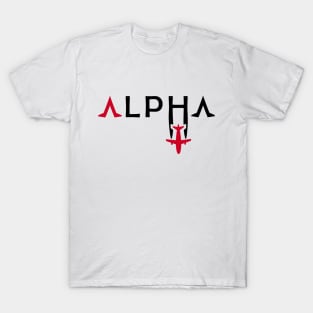 ALPHA Aviation Phonetic Alphabet Pilot Airplane T-Shirt